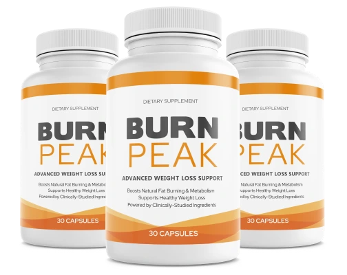 BurnPeak Supplement Bottles